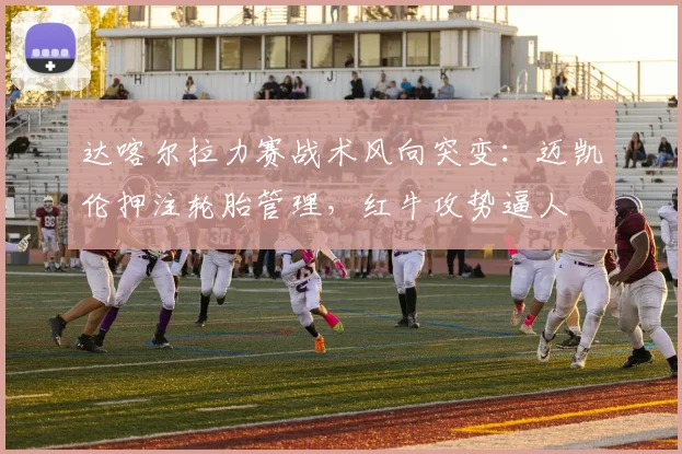 达喀尔拉力赛战术风向突变：迈凯伦押注轮胎管理，红牛攻势逼人